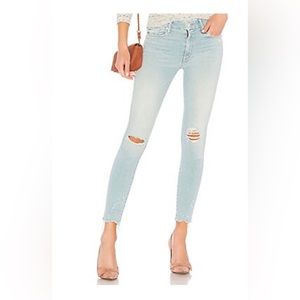 MOTHER The Looker Sacred Slit Ankle Jean in Nice Shot 26